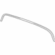 Acura 73625-SL0-000 Rubber A, Partition Glass Dam