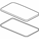 Acura 70200-TZ5-A12 Roof Glass Assembly