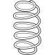 Acura 52441-31M-A01 Spring, Rear