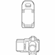 Acura 39680-TL0-G01B2 Sensor Assembly, Parking (Graphite Luster Metallic)