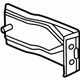 Acura 79026-TX4-A00 Stay, Hvac