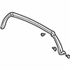 Acura 72330-SL0-T01 Weatherstrip, Rear Pillar