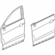 Acura 67050-TX4-A90ZZ Panel, Left Front Door (Dot)