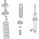 Acura 52610-SEP-A13 Rear Shock Absorber Assembly